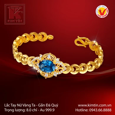 Lắc tay Nữ Vàng 24K