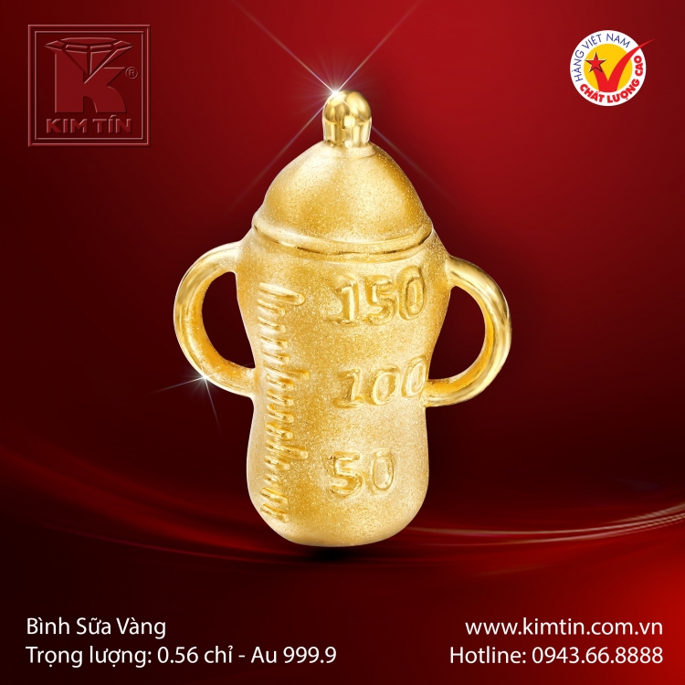 Bình Sữa Vàng 24K