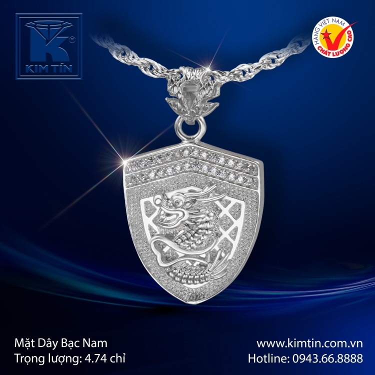Mặt Dây Bạc 925