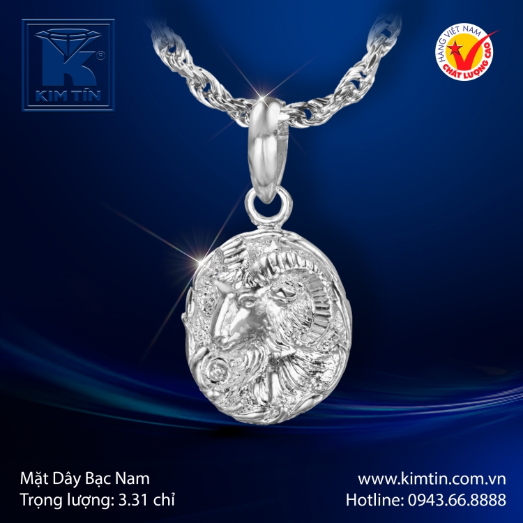 Mặt Dây Bạc 925