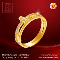 Nhẫn Nữ Vàng 24K