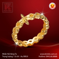 Nhẫn Nữ Vàng 24K