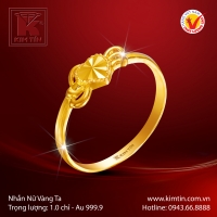 Nhẫn Nữ Vàng 24K