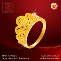 Nhẫn Nữ Vàng 24K