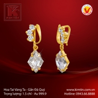 Hoa Tai Vàng 24K