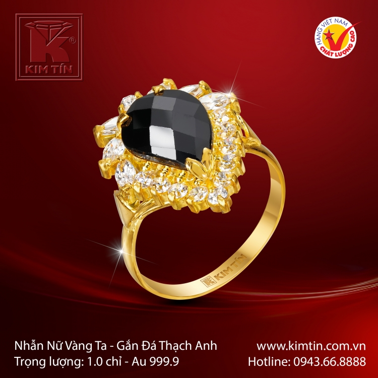 Nhẫn Nữ Vàng 24K