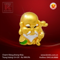 Charm vàng phong thủy