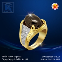 Nhẫn nam vàng 14k