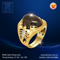 Nhẫn nam vàng 14k