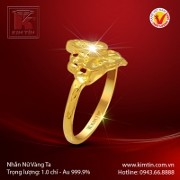 Nhẫn nữ vàng 24K