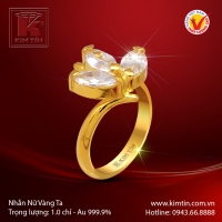 Nhẫn nữ vàng 24K