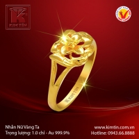 Nhẫn nữ vàng 24K