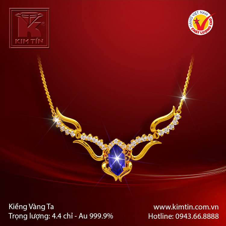 Kiềng cổ vàng 24K