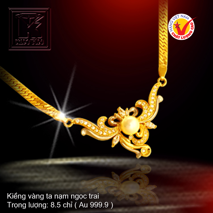 Kiềng cổ vàng 24K