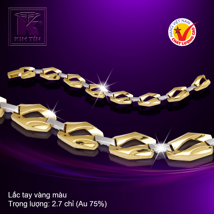 Lắc tay vàng 18k