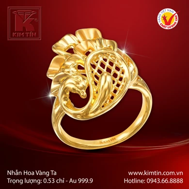 Nhẫn Nữ Vàng 24K 
