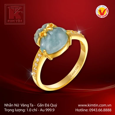 Nhẫn Nữ Vàng 24K 