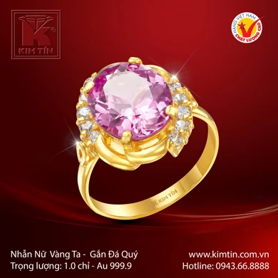 Nhẫn Nữ Vàng 24K 