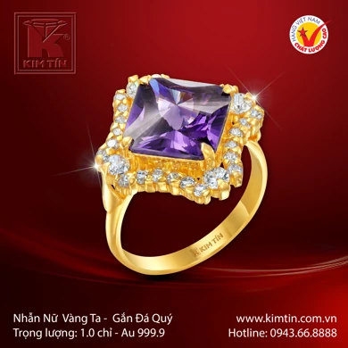 Nhẫn Nữ Vàng 24K 