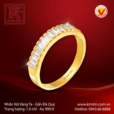 Nhẫn Nữ Vàng 24K 