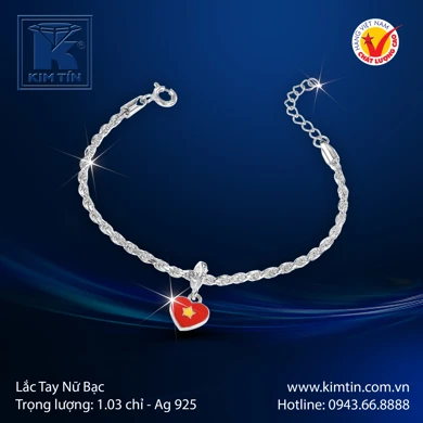 Lắc tay bạc