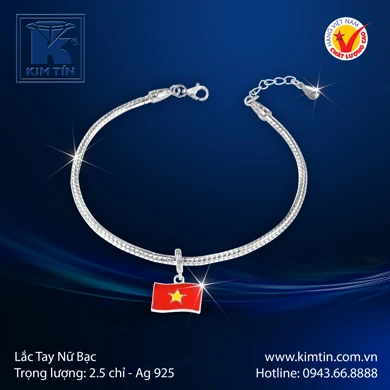 Lắc tay bạc 