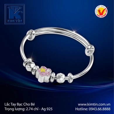 Lắc tay Bạc cho bé