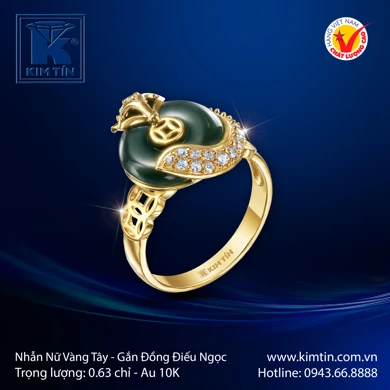 Nhẫn nữ Vàng tây 10K