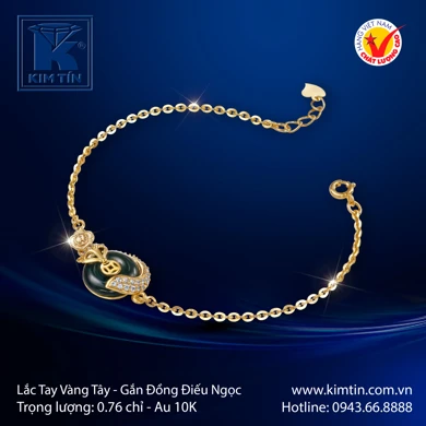 Lắc tay nữ Vàng tây 10K