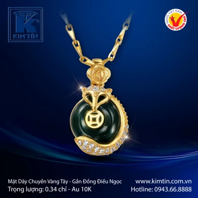 Mặt dây nữ Vàng tây 10K
