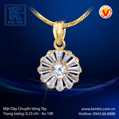 Mặt dây chuyền Vàng tây 10K 