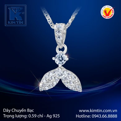 Dây chuyền bạc