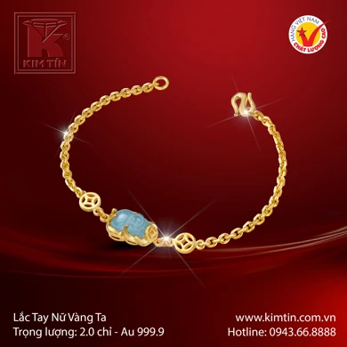 Lắc tay Vàng 24K 