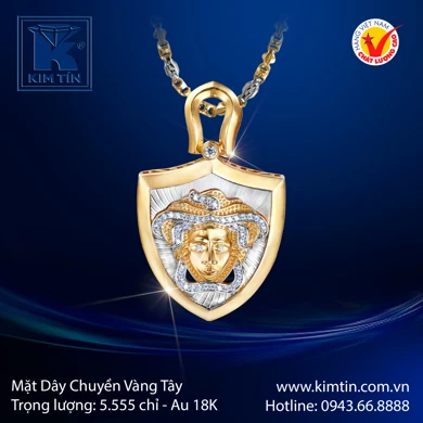 Mặt dây chuyền Vàng tây 18K