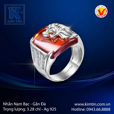 Nhẫn nam Bạc 