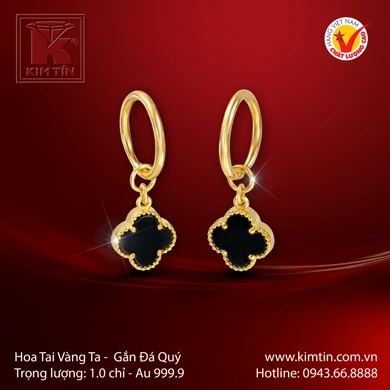 Hoa tai Vàng 24K 