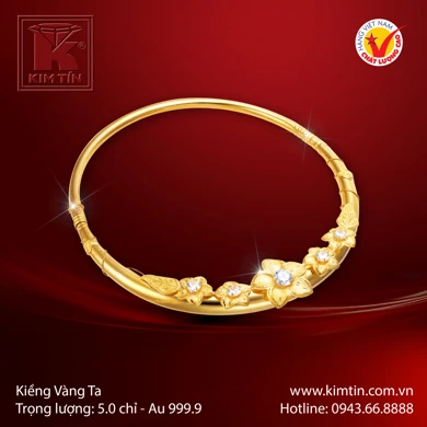 Kiềng Cưới Vàng 24K 