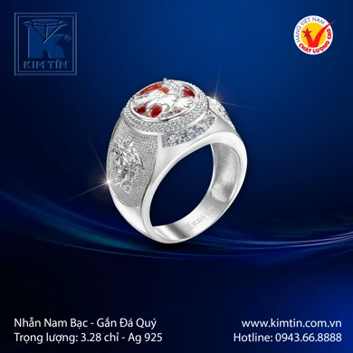 Nhẫn Nam Bạc 