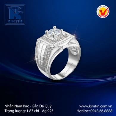 Nhẫn Nam Bạc 