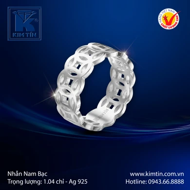 Nhẫn Nam Bạc 