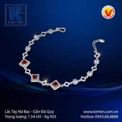 Lắc tay nữ Bạc