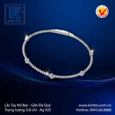 Lắc tay nữ Bạc 