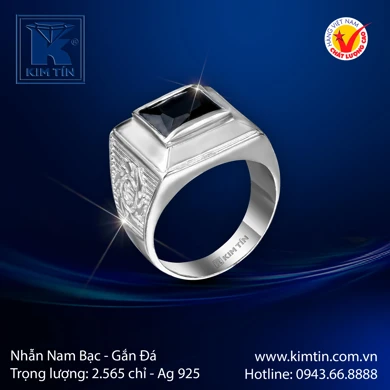 Nhẫn nam Bạc
