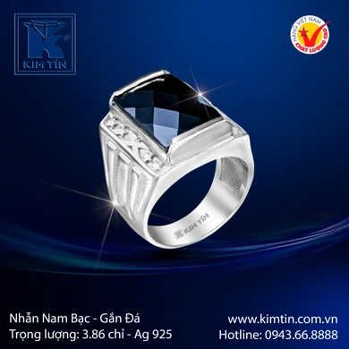 Nhẫn nam Bạc 