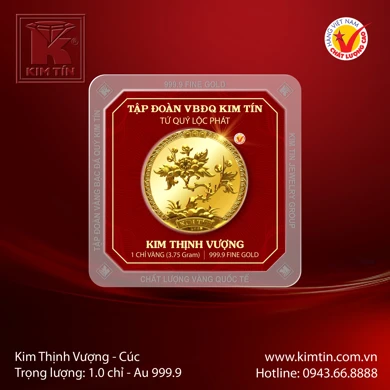 Kim Thịnh Vượng - Tứ Quý Lộc Phát - Cúc 