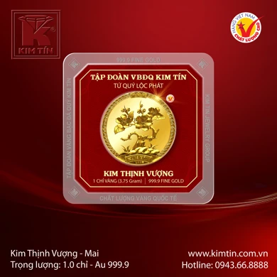 Kim Thịnh Vượng - Tứ Quý Lộc Phát - Mai 