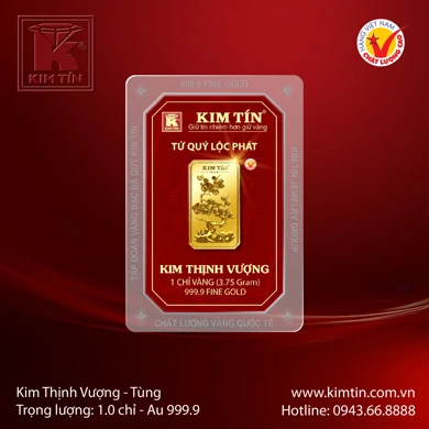 Kim Thịnh Vượng - Tứ Quý Lộc Phát - Tùng