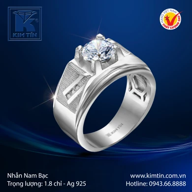 Nhẫn Nam Bạc
