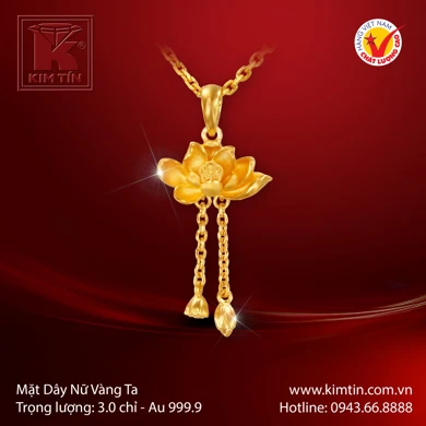 Mặt dây chuyền nữ Vàng 24K