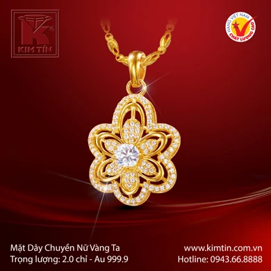 Mặt dây chuyền Vàng 24K